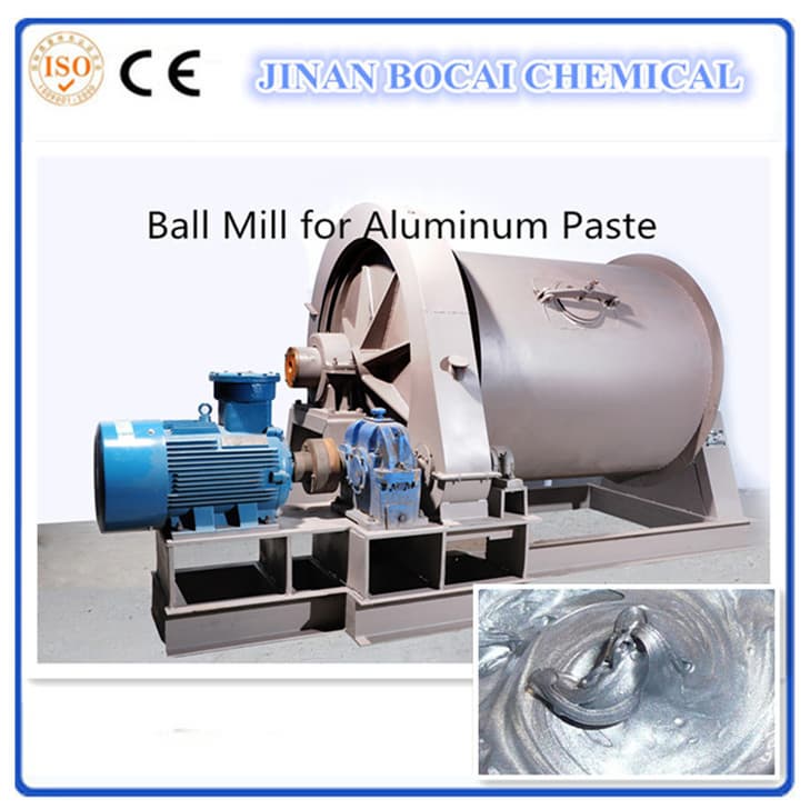 chemical ball mill machine for various aluminum paste